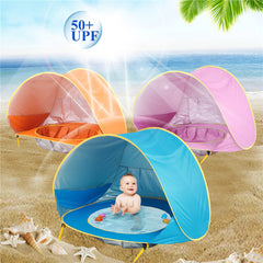 Baby Beach Tent Kids Outdoor Camping Easy Fold Up Waterproof  Up Sun Awning Tent UV-protecting Bundle Of Joy Emporium