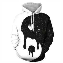 Art Digital Print Children's Hooded Long-Sleeved Sweater