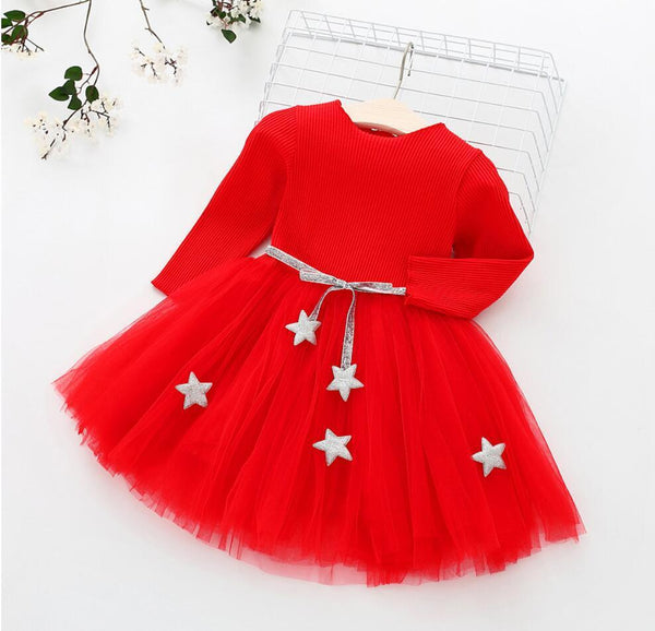 Girls Star Princess Dress