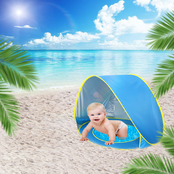 New Kids Beach Shade Splash Tent Bundle Of Joy Emporium