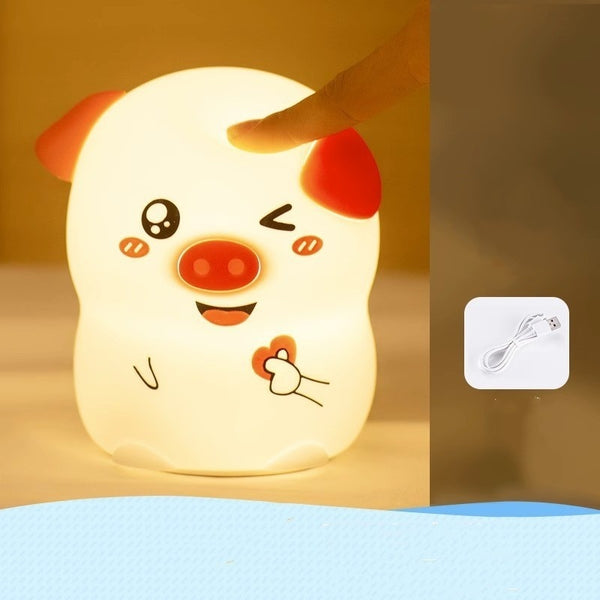 Bedroom Bedside With Sleeping Eye Protection Silicone Night Lamp Home Decor Bundle Of Joy Emporium