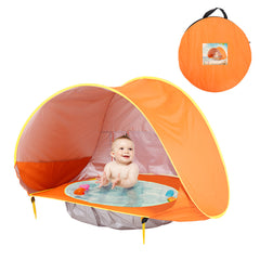 Baby Beach Tent Kids Outdoor Camping Easy Fold Up Waterproof  Up Sun Awning Tent UV-protecting Bundle Of Joy Emporium