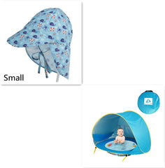 Baby Beach Tent Kids Outdoor Camping Easy Fold Up Waterproof  Up Sun Awning Tent UV-protecting Bundle Of Joy Emporium