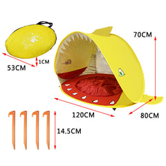 New Kids Beach Shade Splash Tent Bundle Of Joy Emporium
